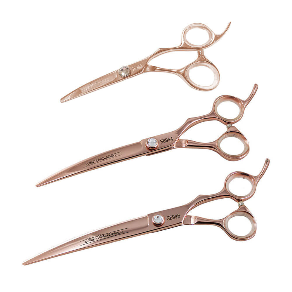 Chris Christensen Adalynn Rose Curved Shears 7"
