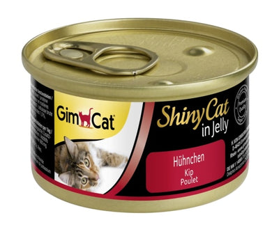 Корм GimCat вологий для котів Шайні Кет з куркою 70г
