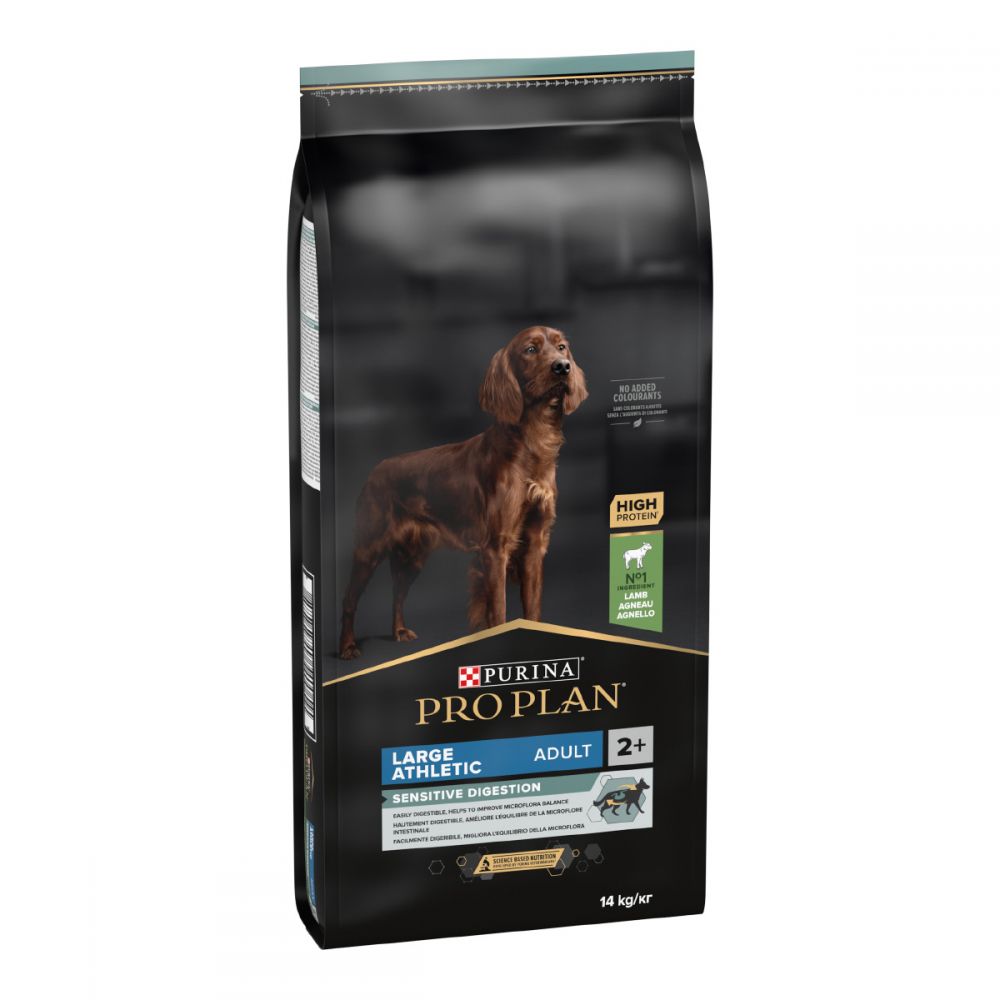ProPlan Large Athletic, З ягням, Для собак великих порід з атлетичною статурою, сухий корм, 14 кг
