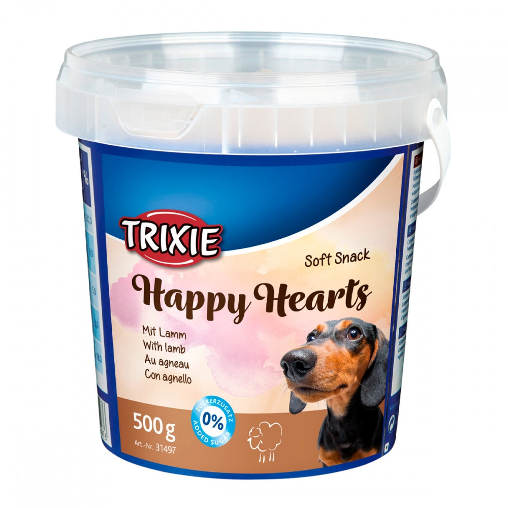 Ласощі Trixie Soft Snack Hearts with Lamb для собак з ягням 500 г