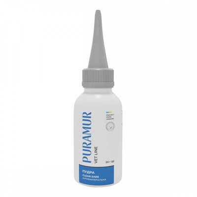 Пудра PURAMUR Clean Ears антибактеріальна 20г