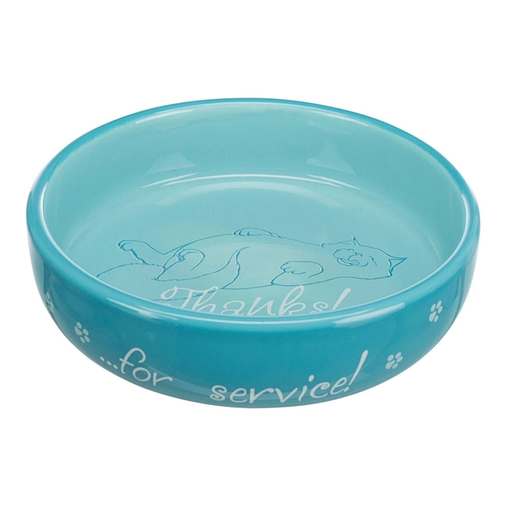 Миска Trixie для котів короткомордих порід керамічна 15 см 300 мл
