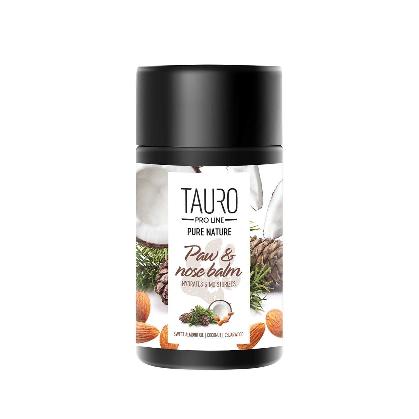 Tauro Pro Line Pure Nature Nose&Paw Balm Hydrates&Moisturizes Натуральний зволожувальний бальзам для лап і носа собак і