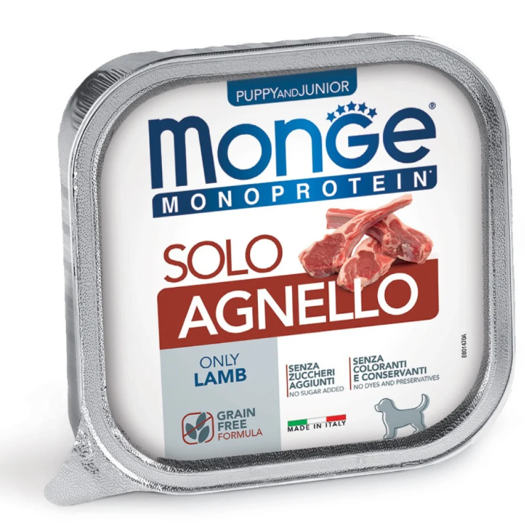 Monge Puppy Solo ягня 150 г