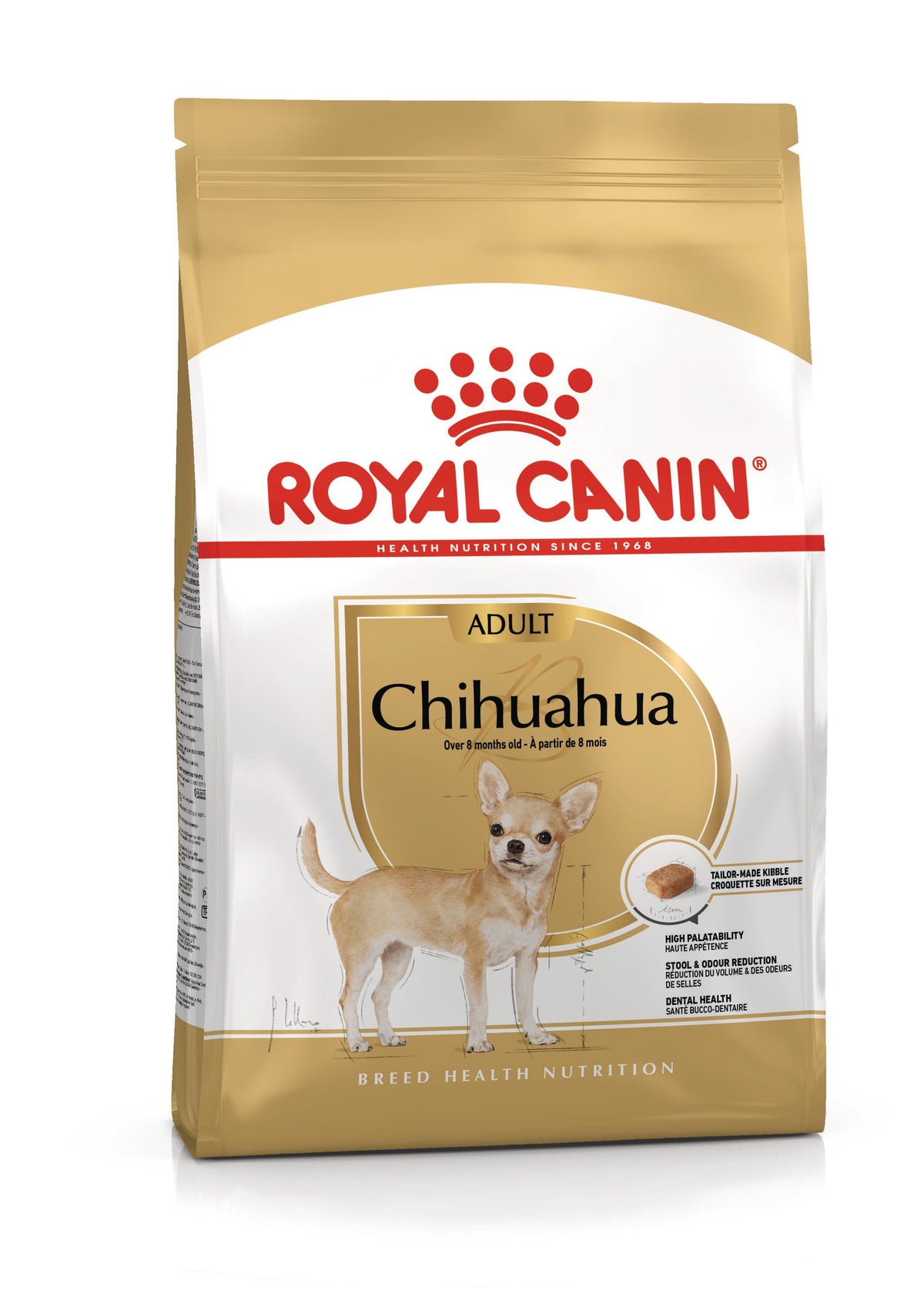 Royal Canin Chihuahua Adult, сухий корм для дорослих собак породи чихуахуа, 400 г + 100 г