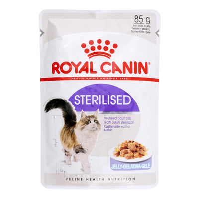 Royal Canin Sterilised в желе, вологий корм для стерилізованих котів, 85 г