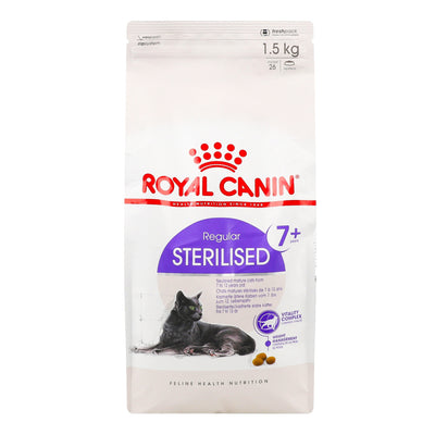 Royal Canin Sterilised 7+, сухий корм для стерилізованих котів старше 7 років, 1,5 кг