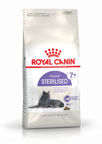 Royal Canin Sterilised 7+, сухий корм для стерилізованих котів старше 7 років, 9 кг + 1 кг