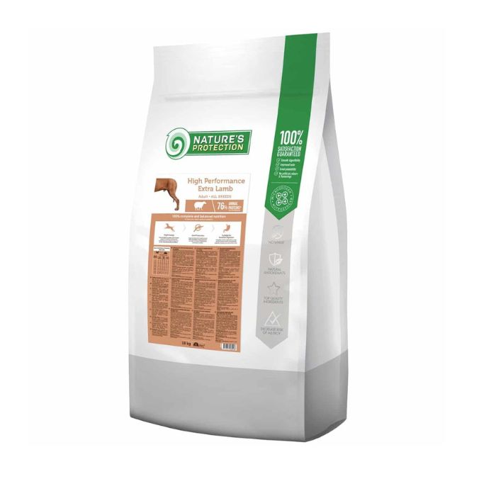 Nature's Protection High Performance Extra Lamb Adult Сухий корм для дорослих активних собак середніх і великих порід з