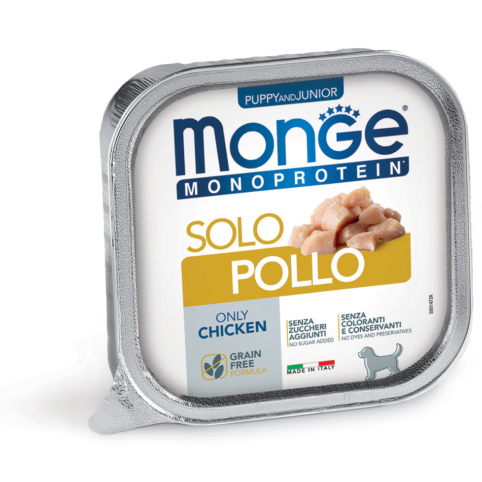Monge Dog Wet Puppy SOLO 100% курка 150 г