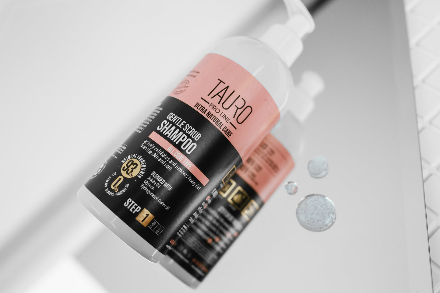 Tauro Pro Line Ultra Natural Care Gentle Scrub Shampoo Делікатний шампунь-скраб для шерсті та шкіри собак і котів, 1000