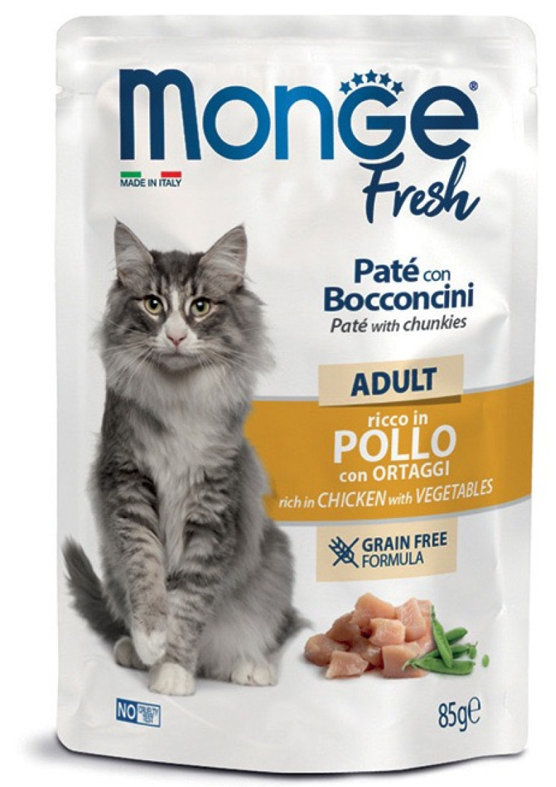 Monge Cat Wet FRESH Adult курка з овочами 85 г