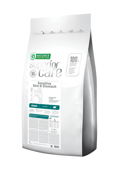 Nature's Protection Superior Care Sensitive Skin&Stomach Adult All Breeds Сухий корм для дорослих собак усіх порід із чу
