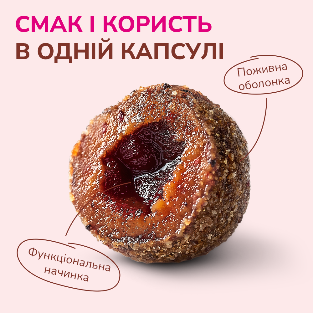 LK Baits Pet Nutrigo Salmon Oil S-M Функціональні ласощі для собак середніх порід з олією лосося (Ø 20 мм), 170 г