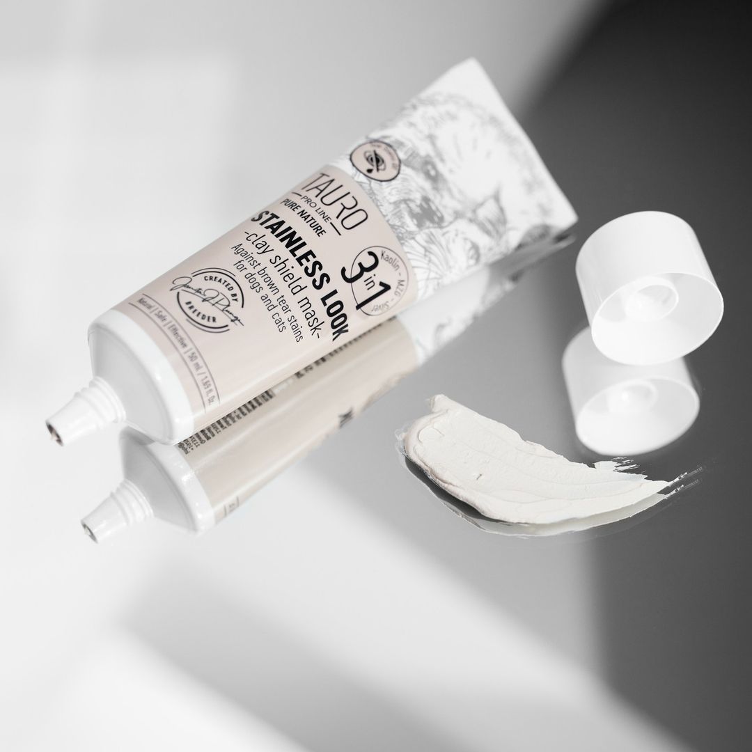 Tauro Pro Line Pure Nature Stainless look 3in1 Маска для котів та собак з білою шерстю, 50 мл