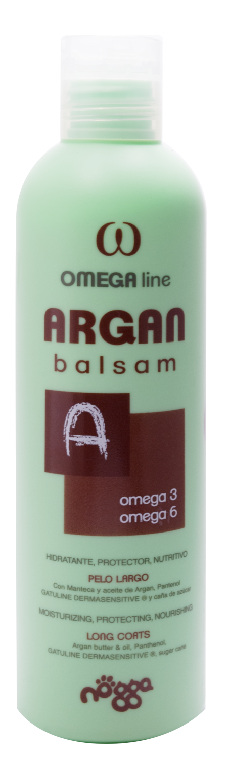 Nogga Omega Line Argan Зволожуючий бальзам з олією аргани для довгошерстих порід 500 мл