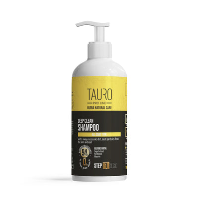 Tauro Pro Line Ultra Natural Care Deep Clean Shampoo Шампунь для глибокого очищення шкіри та шерсті собак і котів, 1000 