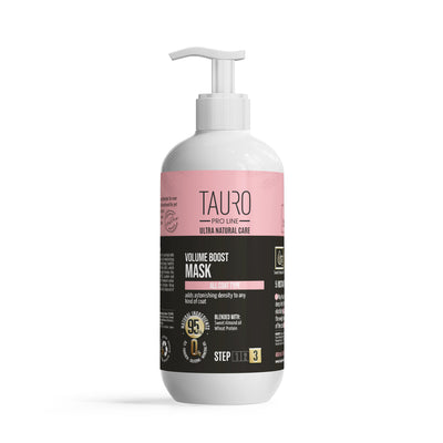 Tauro Pro Line Ultra Natural Care Volume Boost Mask Маска для надання об'єму шерсті собак і котів, 400 мл