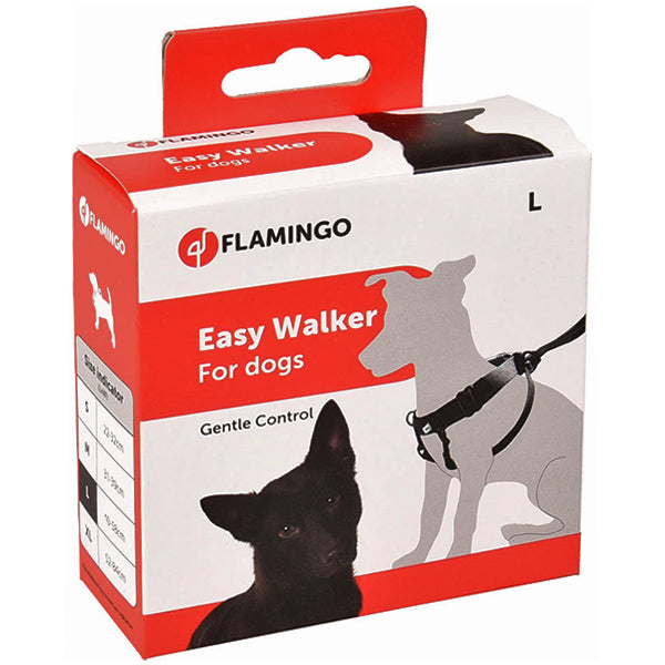 Flamingo Easy Walker тренувальна шлея для собак, нейлон, L, 40–58 см