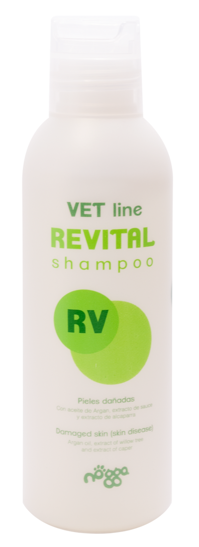 Nogga Vet Line Revital RV Шампунь при бактеріальних і грибкових ураженнях шкіри собак і котів 150 мл