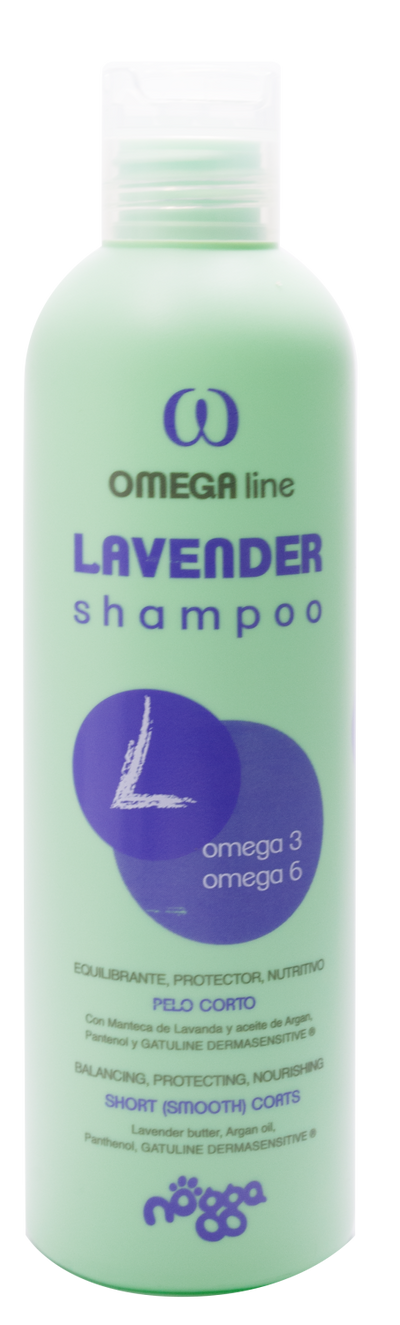 Nogga Omega Line Lavender Шампунь з олією лаванди для гладкошерстих і голих порід собак 250 мл