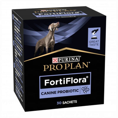 ProPlan FORTIFLORA, Пробіотик для дорослих собак та цуценят, підтримка мікрофлори ШКТ, 30×1 г