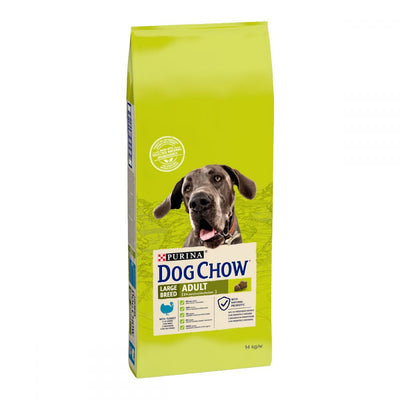DOG CHOW Large Breed, З індичкою, Для великих порід, сухий корм 14 кг