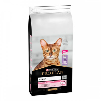 ProPlan Delicate, З індичкою, Для котів з чутливим травленням 8×400 г