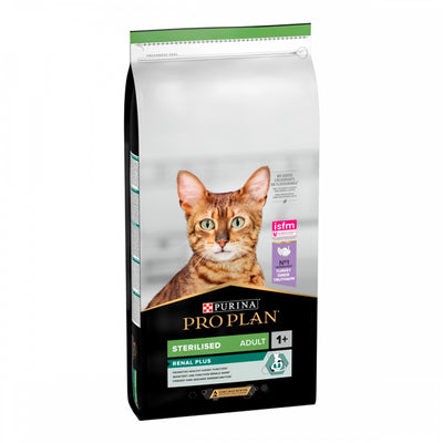 ProPlan Sterilised Renal, З індичкою, Для стерилізованих котів, сухий корм 10 кг