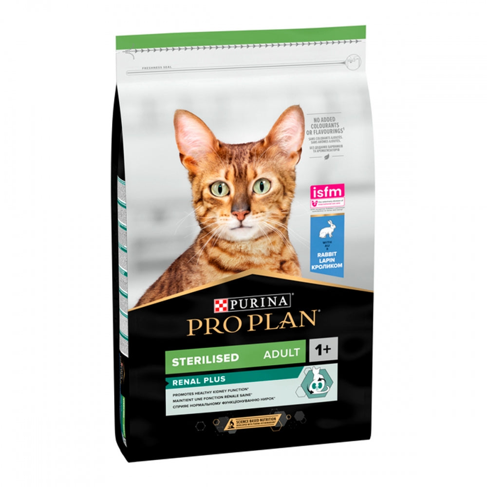 ProPlan Sterilised Renal, З кроликом, Для стерилізованих котів, сухий корм 6×1,5 кг