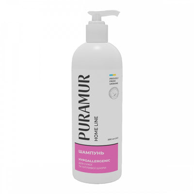 Шампунь PURAMUR Hypoallergenic для сухої та чутливої шкіри 200 мл