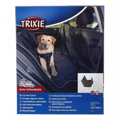 Захисний чохол Trixie для автомобільного сидіння чорний поліестер 145х160 см