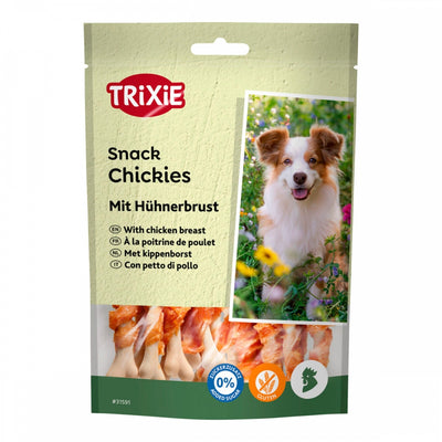 Ласощі Trixie Chickies with Chicken Breast для собак збагачені кальцієм з куркою 100 г