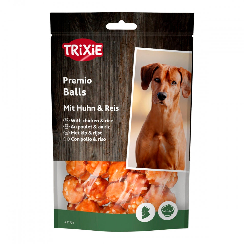 Ласощі Trixie Premio Rice Chicken Balls для собак курячі кульки з рисом 80 г