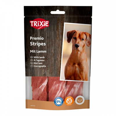 Ласощі Trixie Premio Lamb Stripes для собак полоски з ягням 100 г