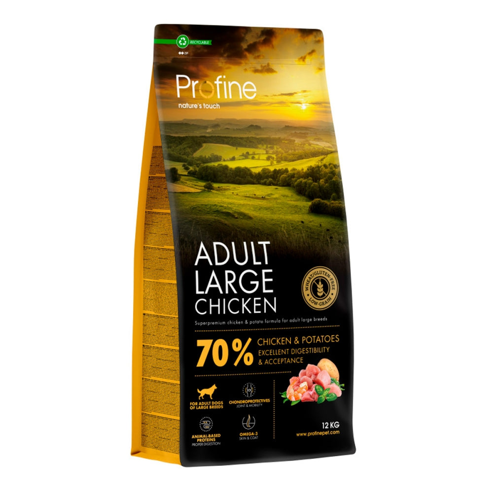 Корм сухий Profine Large Chicken and Potatoes д/собак великих порід курка і картопля 12 кг