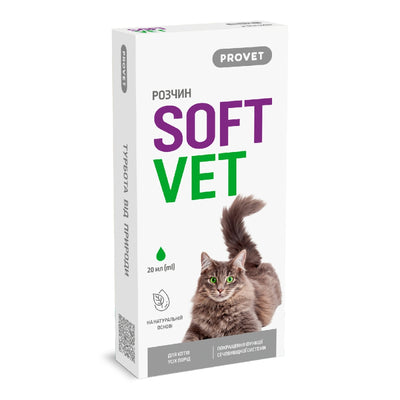 Фітокомплекс Provet SOFTVET покращення функції сечовивідної системи 20 мл