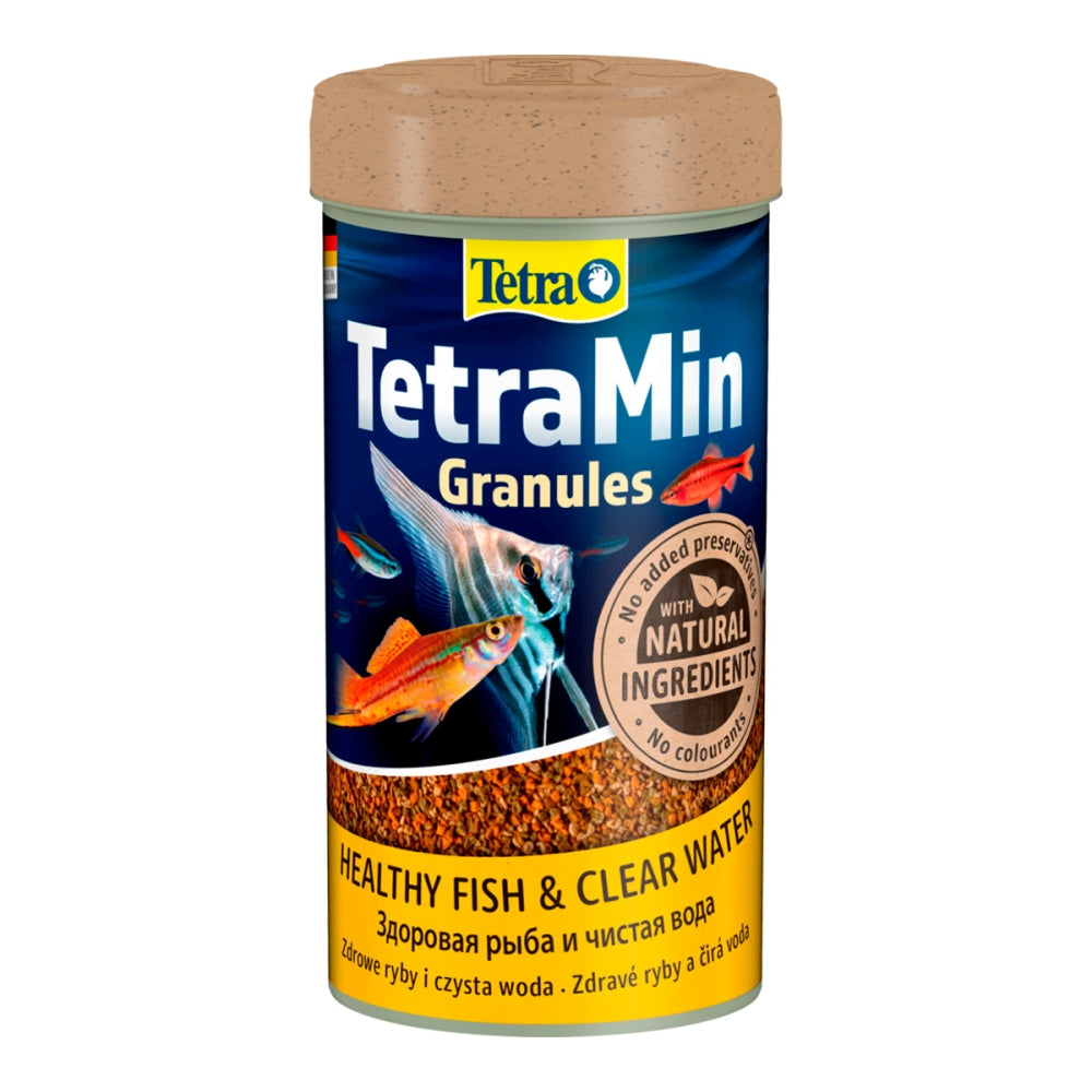 Корм сухий Tetra Min Granules для акваріумних рибок в гранулах 15 г