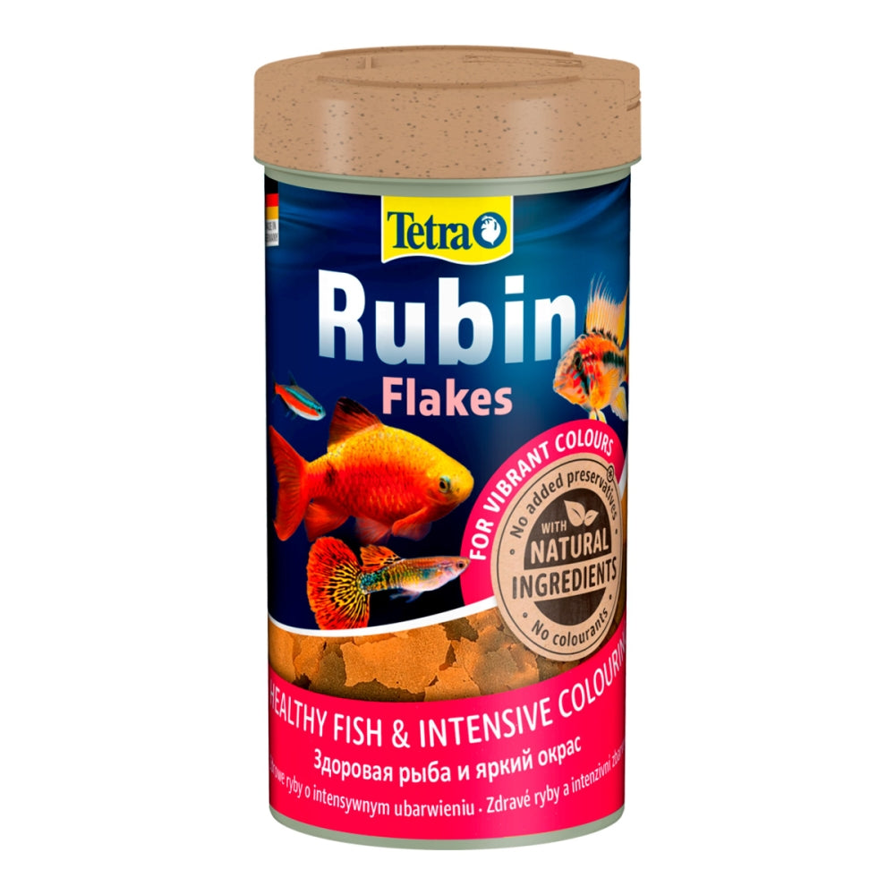 Корм Tetra Rubin Flakes для акваріумних рибок для забарвлення пластівці 2,05 кг/ 10 л