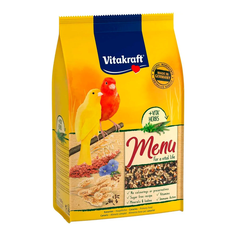 Корм Vitakraft Premium Menu для декоративних папуг для канарок 500 г