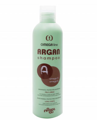 Nogga Omega Line Argan Зволожуючий шампунь з олією аргани для довгошерстих порід 5000 мл