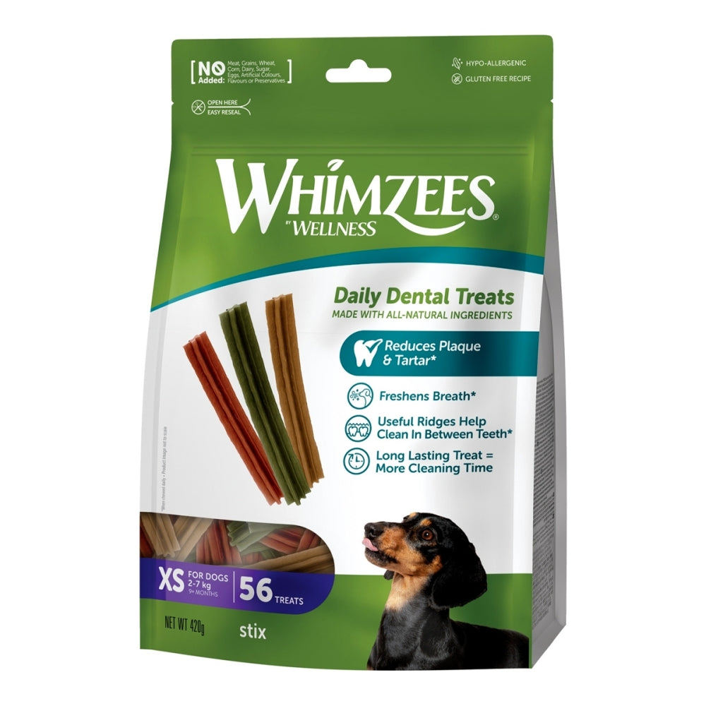 Ласощі Whimzees Stix  д/собак у формі паличок  XS 56 шт