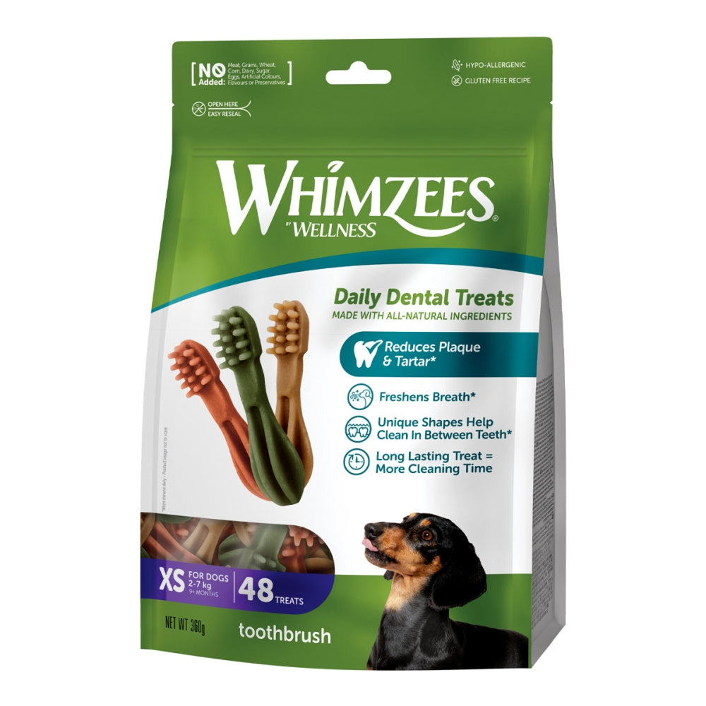 Ласощі Whimzees Toothbrush д/собак у формі зубної щітки M 12 шт