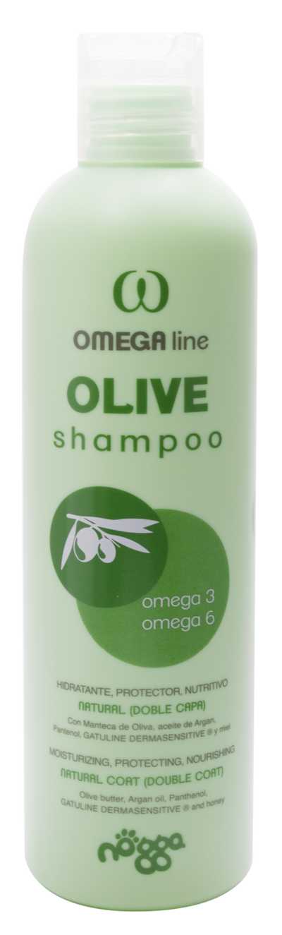 Nogga Omega Line Olive Живильний шампунь з олією оливи для порід із підшерстям 250 мл