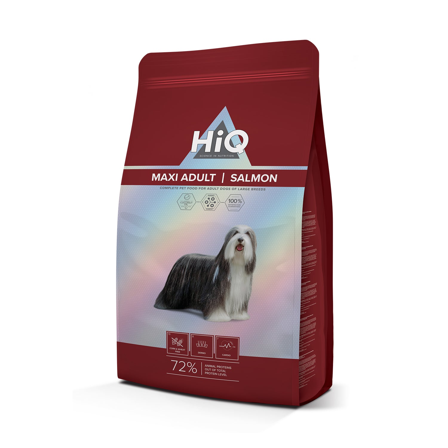 HiQ Maxi Adult Salmon Сухий корм для дорослих собак великих порід з лососем, 11 кг