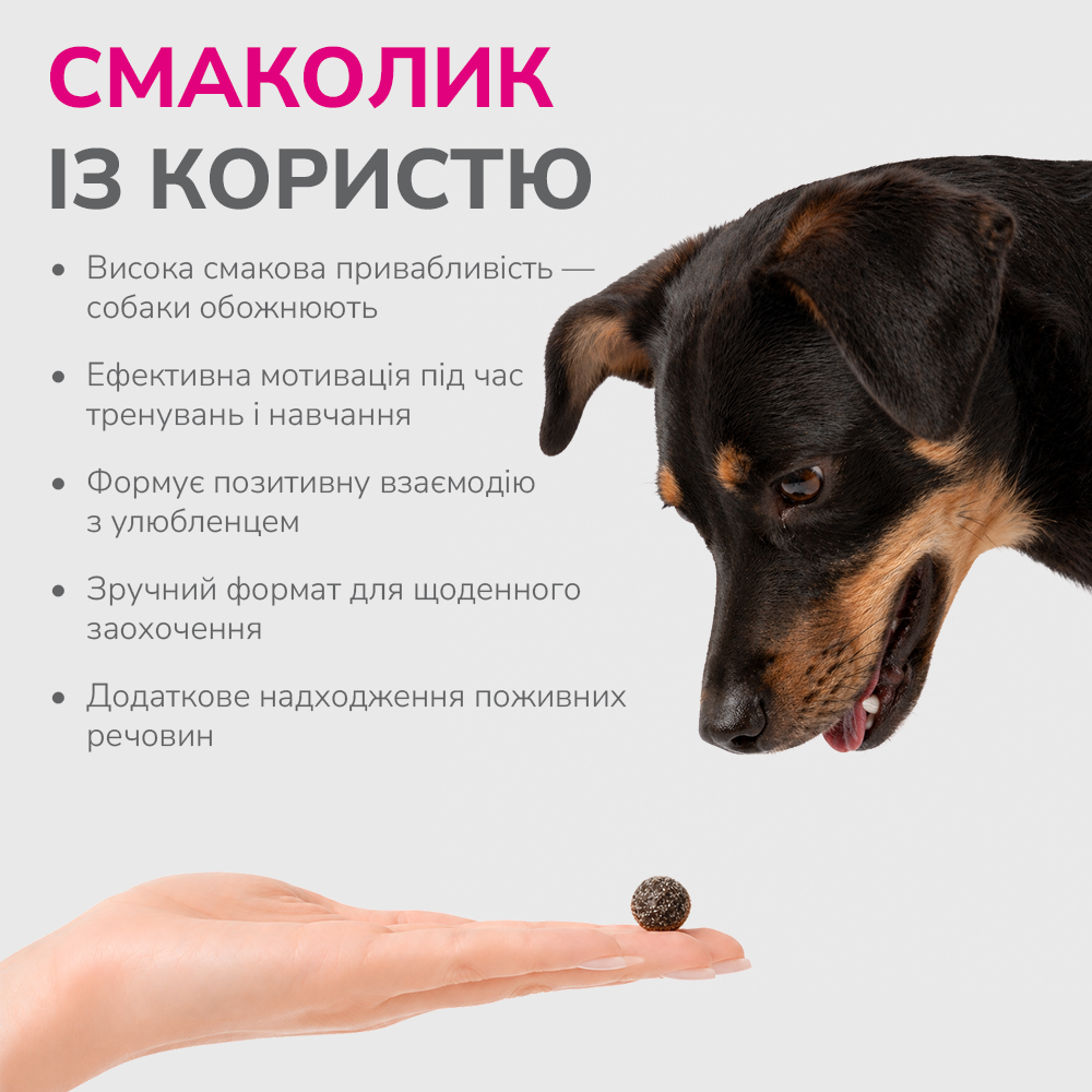 LK Baits Pet Nutrigo Treat Rabbit Функціональні ласощі для собак з кроликом та яловичим соусом (Ø 12 мм), 150 г