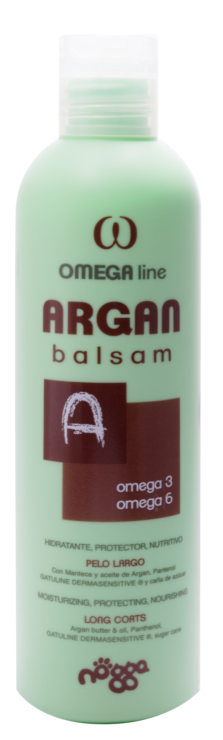 Nogga Omega Line Argan Зволожуючий бальзам з олією аргани для довгошерстих порід 500 мл