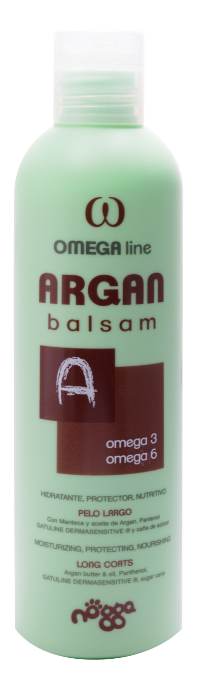 Nogga Omega Line Argan Зволожуючий бальзам з олією аргани для довгошерстих порід 250 мл