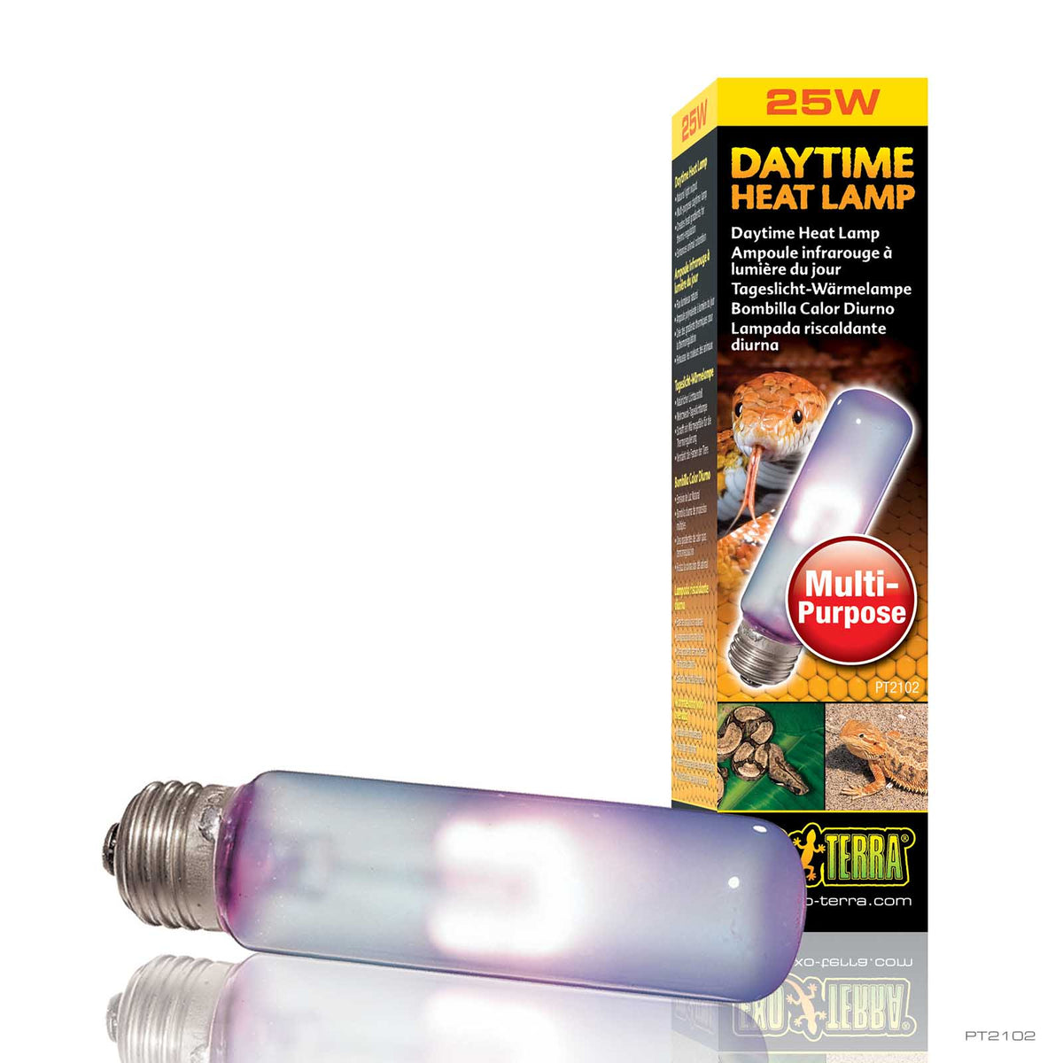 Лампа ExoTerra DAYTIME HEAT LAMP денна обігріваюча T10/25Вт