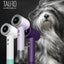 Tauro Pro Line Ручний фен для сушіння шерсті домашніх тварин з технологією генерації негативних іонів з вилкою ЄС, темно